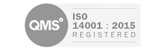 Oates Environmental are ISO 14001 Registered